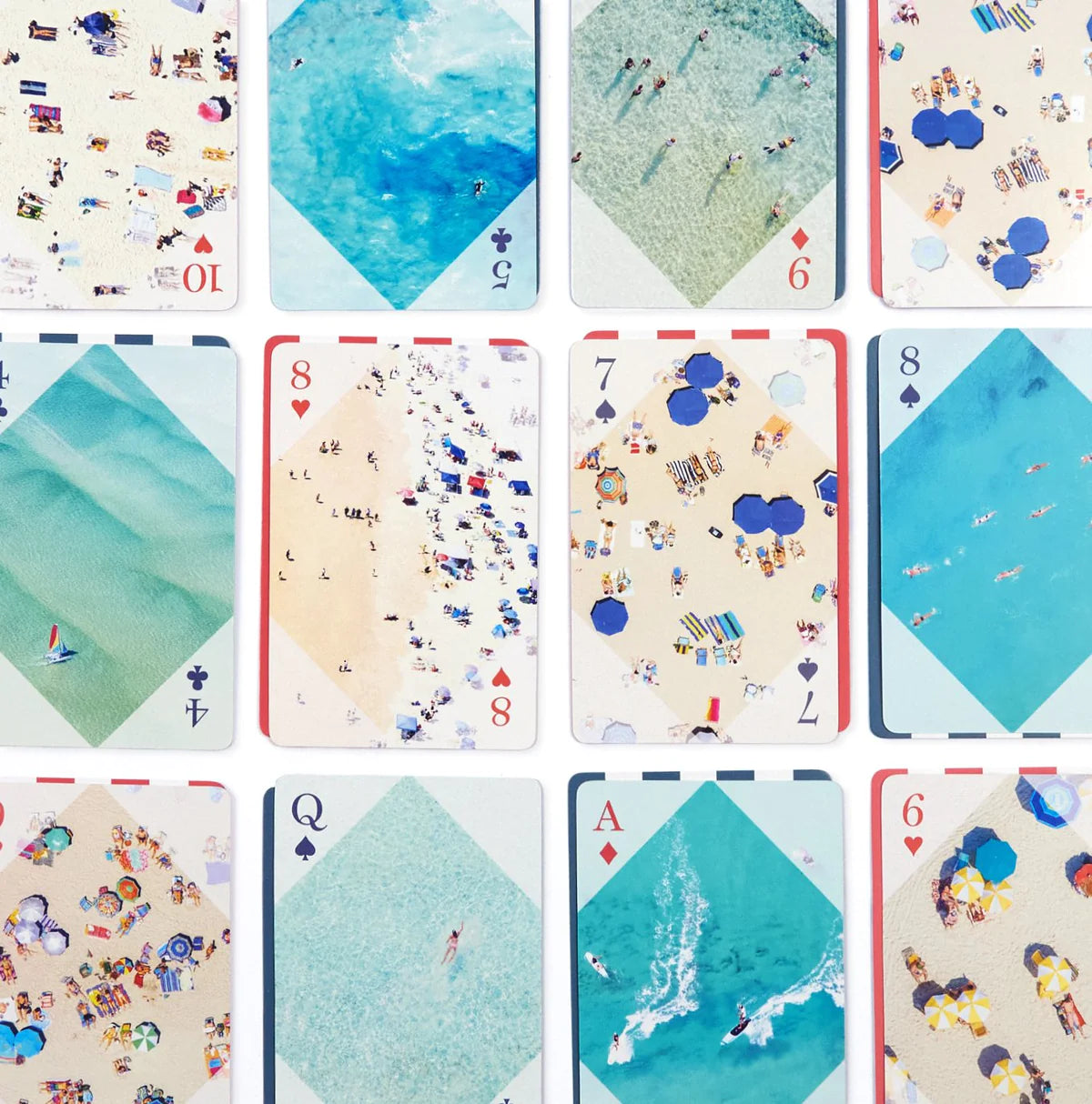 The Beach Playing Cards | Gray Malin