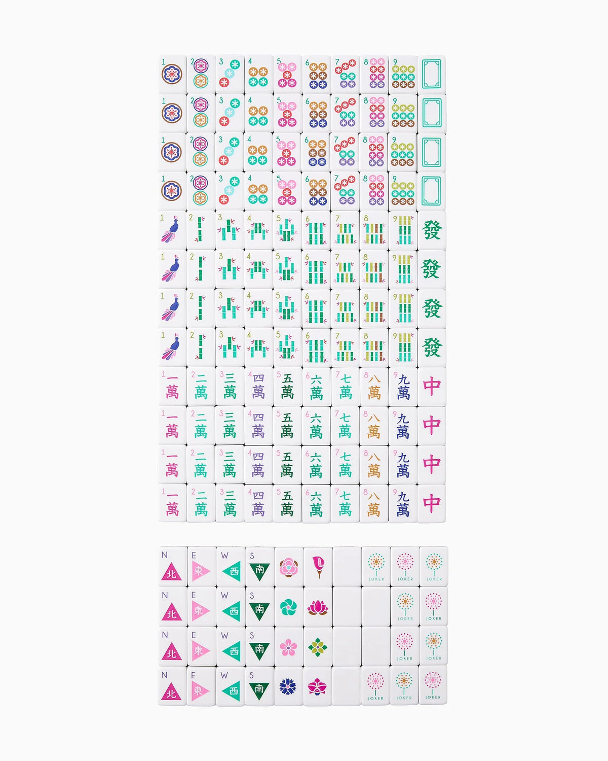 Mahjong Tiles | La Fete | Oh My Mahjong