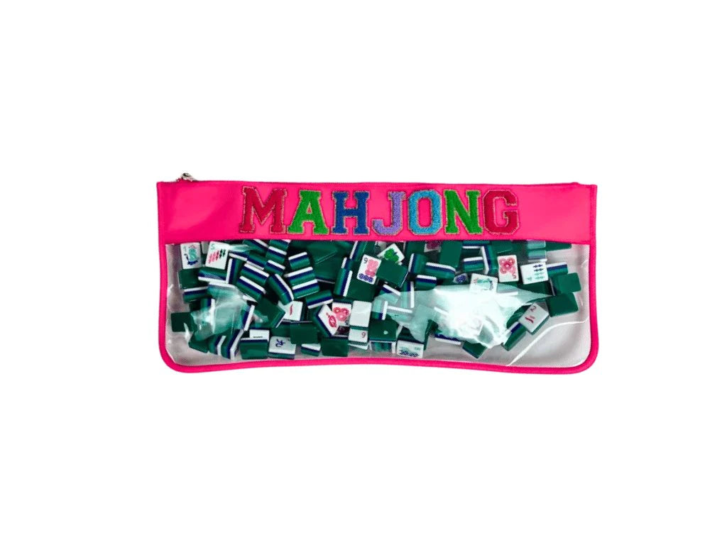 Mahjong Bag | Rack Em - Hot Pink | Oh My Mahjong