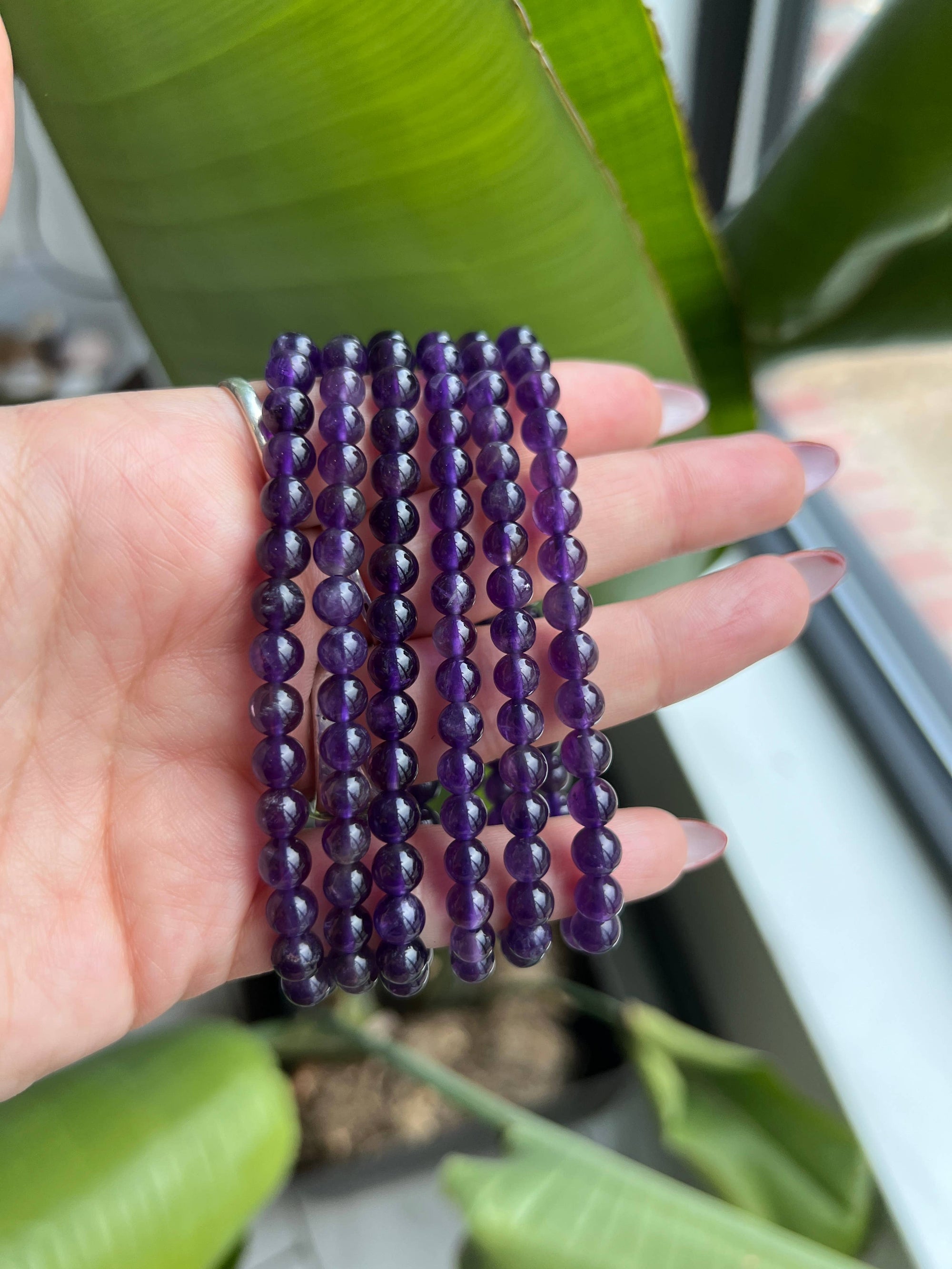 Beaded Crystal Bracelets | Sapphire & Sage