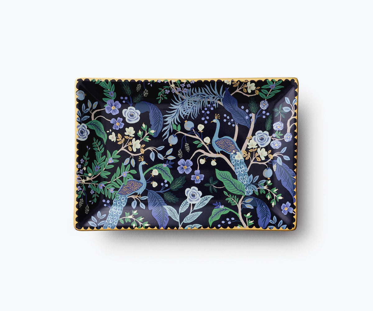 Catchall Tray - Small | Peacock | Rifle Paper Co.