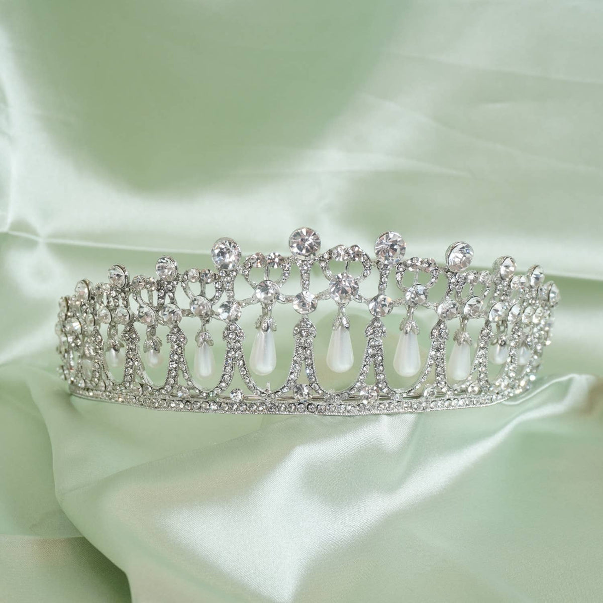 Princess Tiara | Silver Pearl
