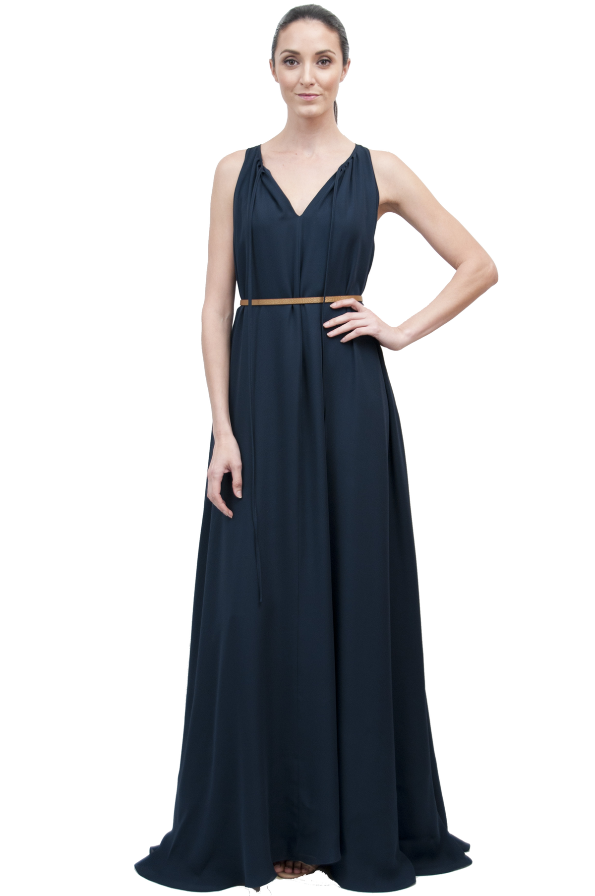 Quintana Gown | Silk Double Georgette