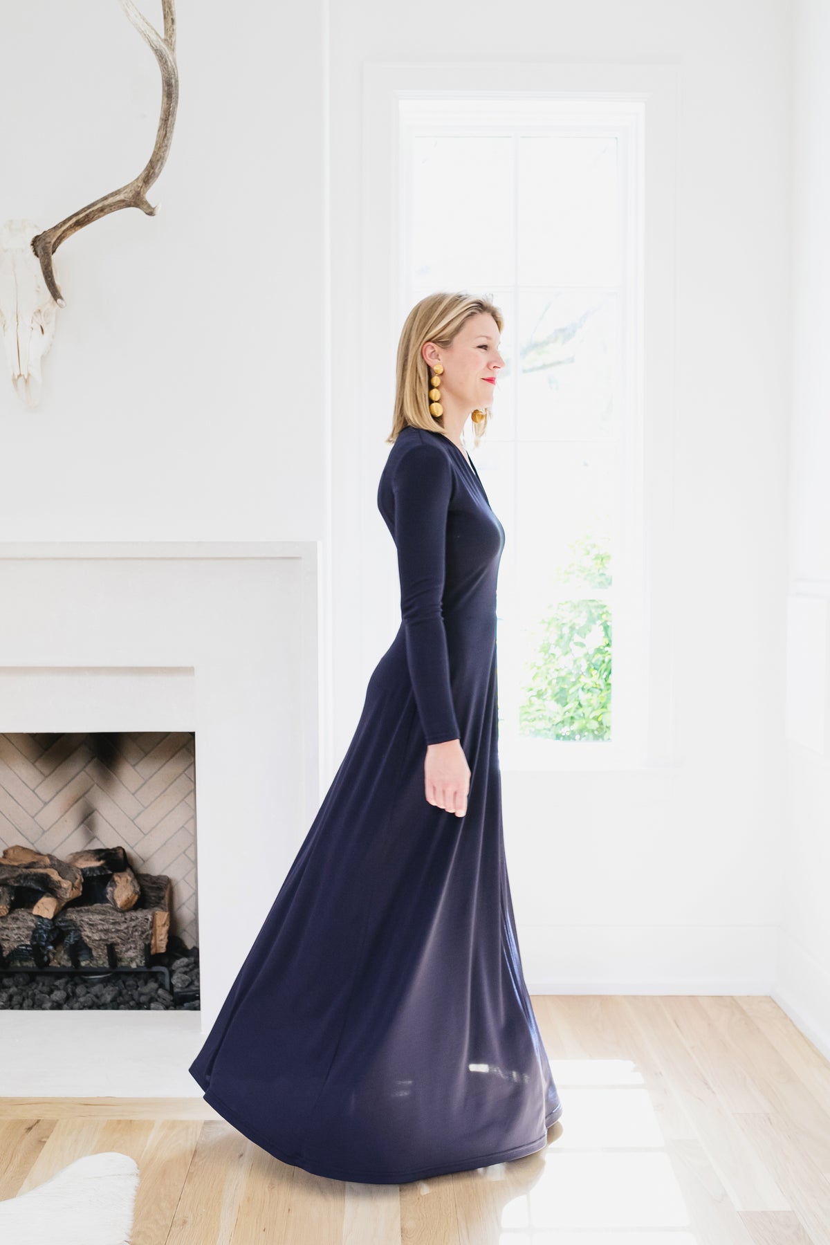 matte jersey evening dresses Dayna Sheer Matte Jersey Knit Lace Neck Ruched Dress Black/Nude / 16