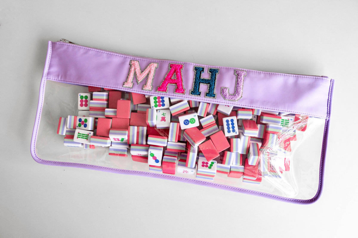 Mahjong Bag | Lilac Mahj | Oh My Mahjong