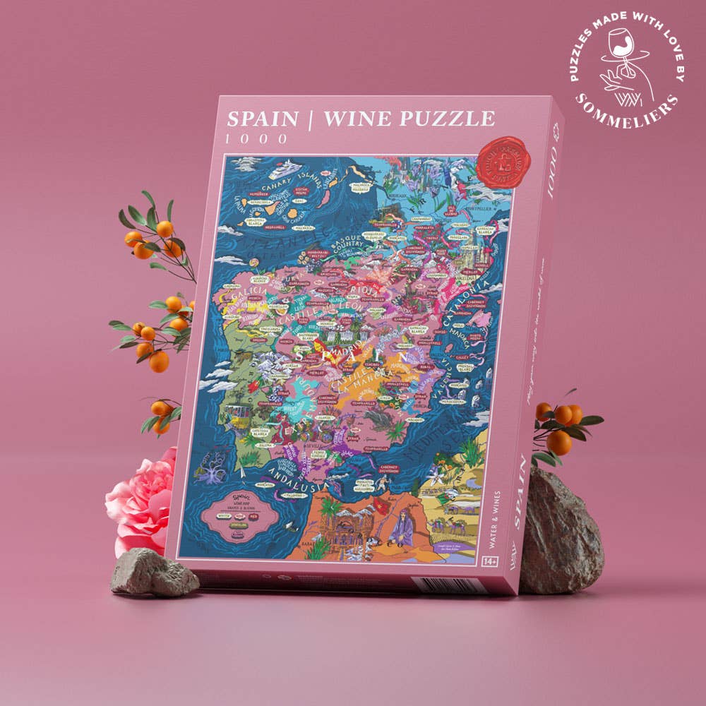 1000 Wine Jigsaw Puzzle | Spain | Water &amp; Wines