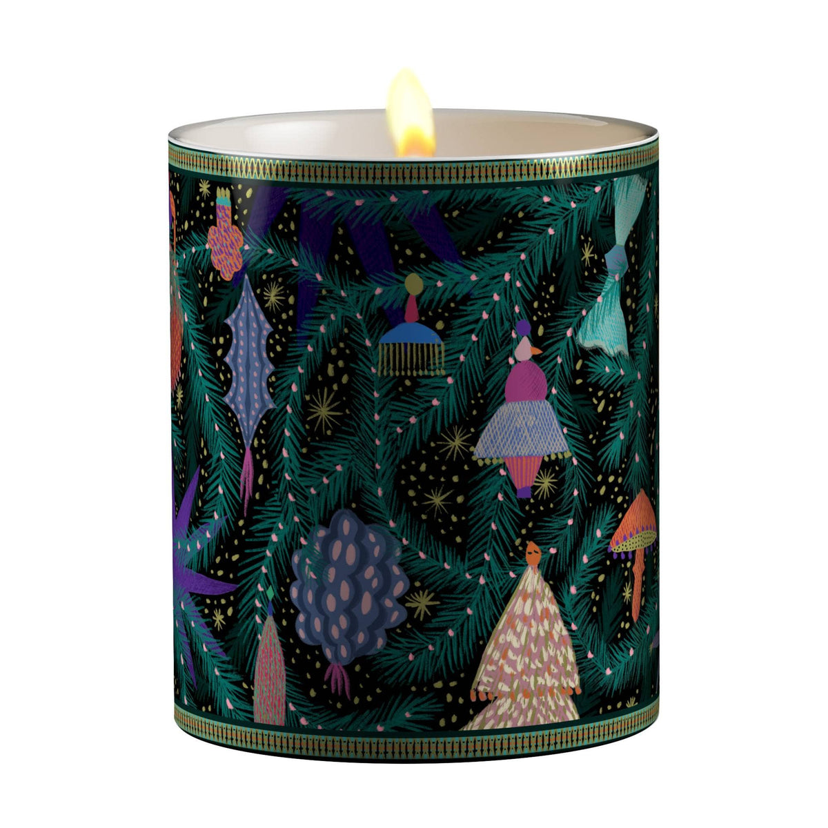 Enchanted Forest Medium Ceramic Jar Candle | L&#39;or de Seraphine