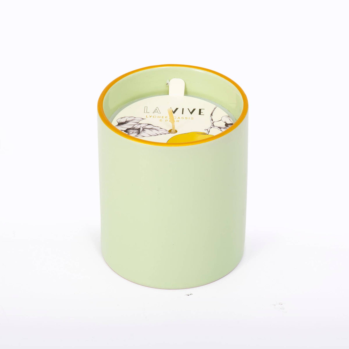 Medium Candle | La Vive - Asian Pear, Lychee and Cassis | L&#39;or de Seraphine