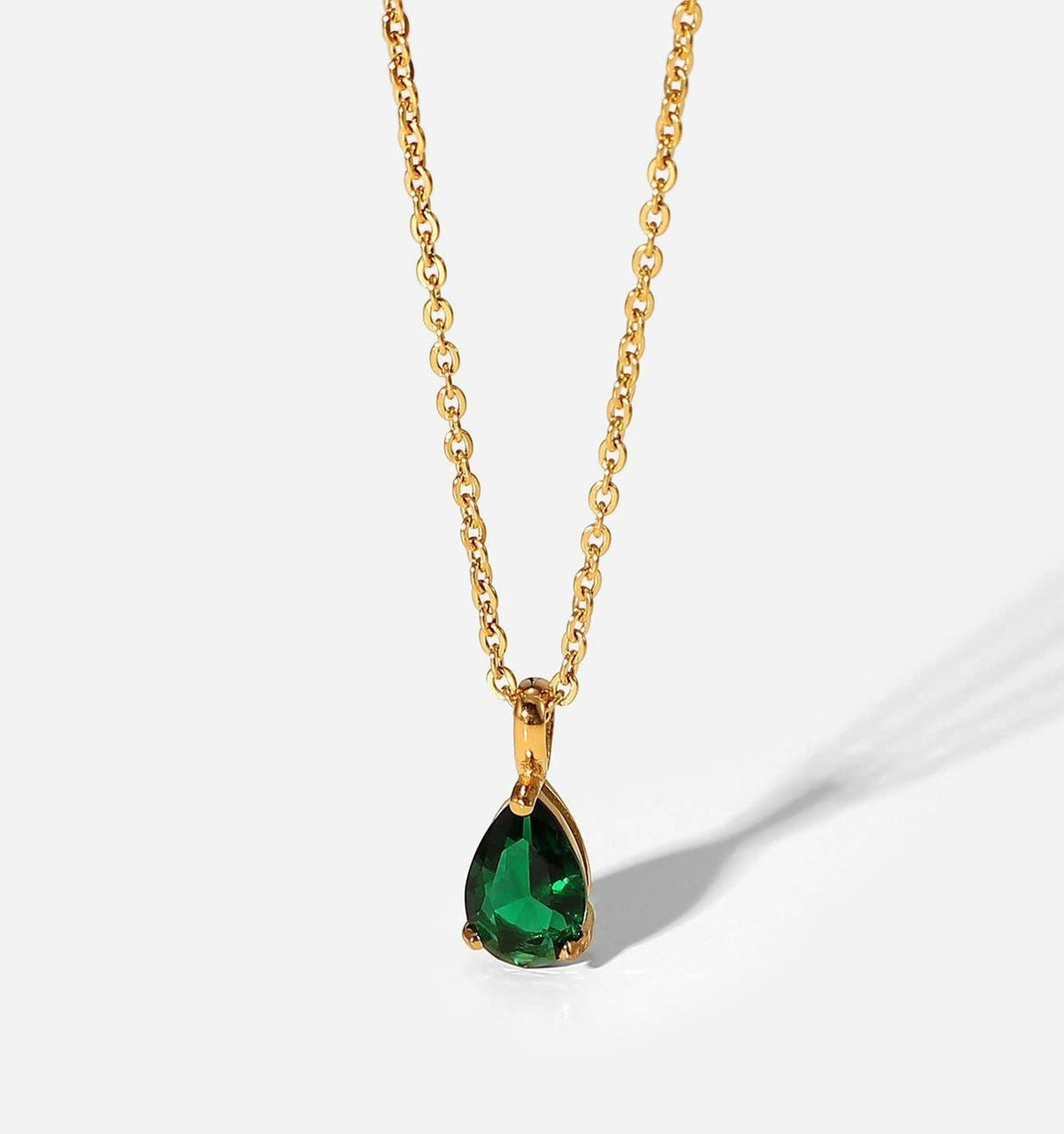 Necklace | Tuscany Emerald Pendant | Kriya Veda