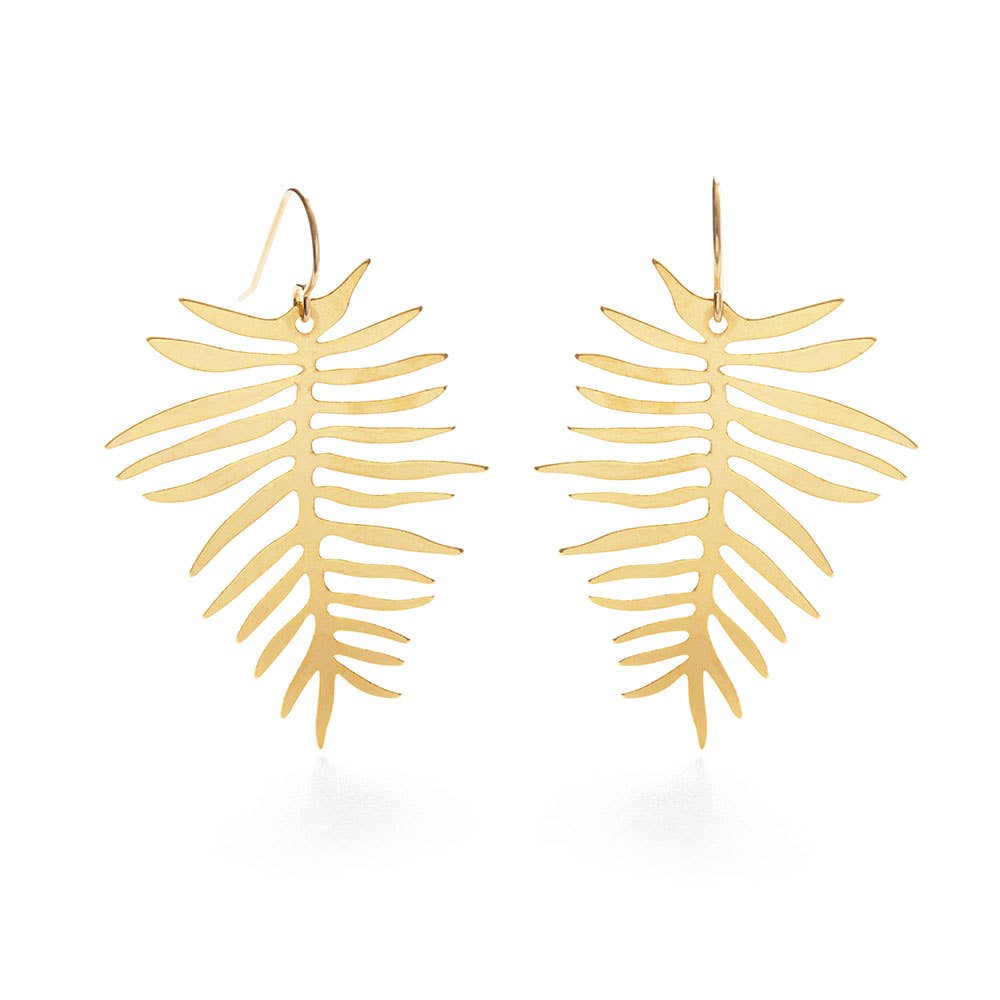 Earrings | Areca Palm Drops | Amano Studio