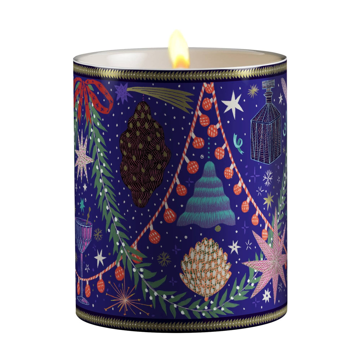 Tarantella Medium Ceramic Jar Candle | L&#39;or de Seraphine