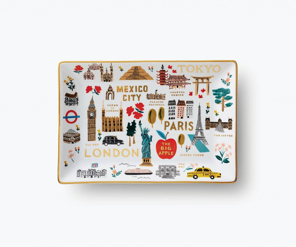Catchall Tray - Small | Bon Voyage | Rifle Paper Co.