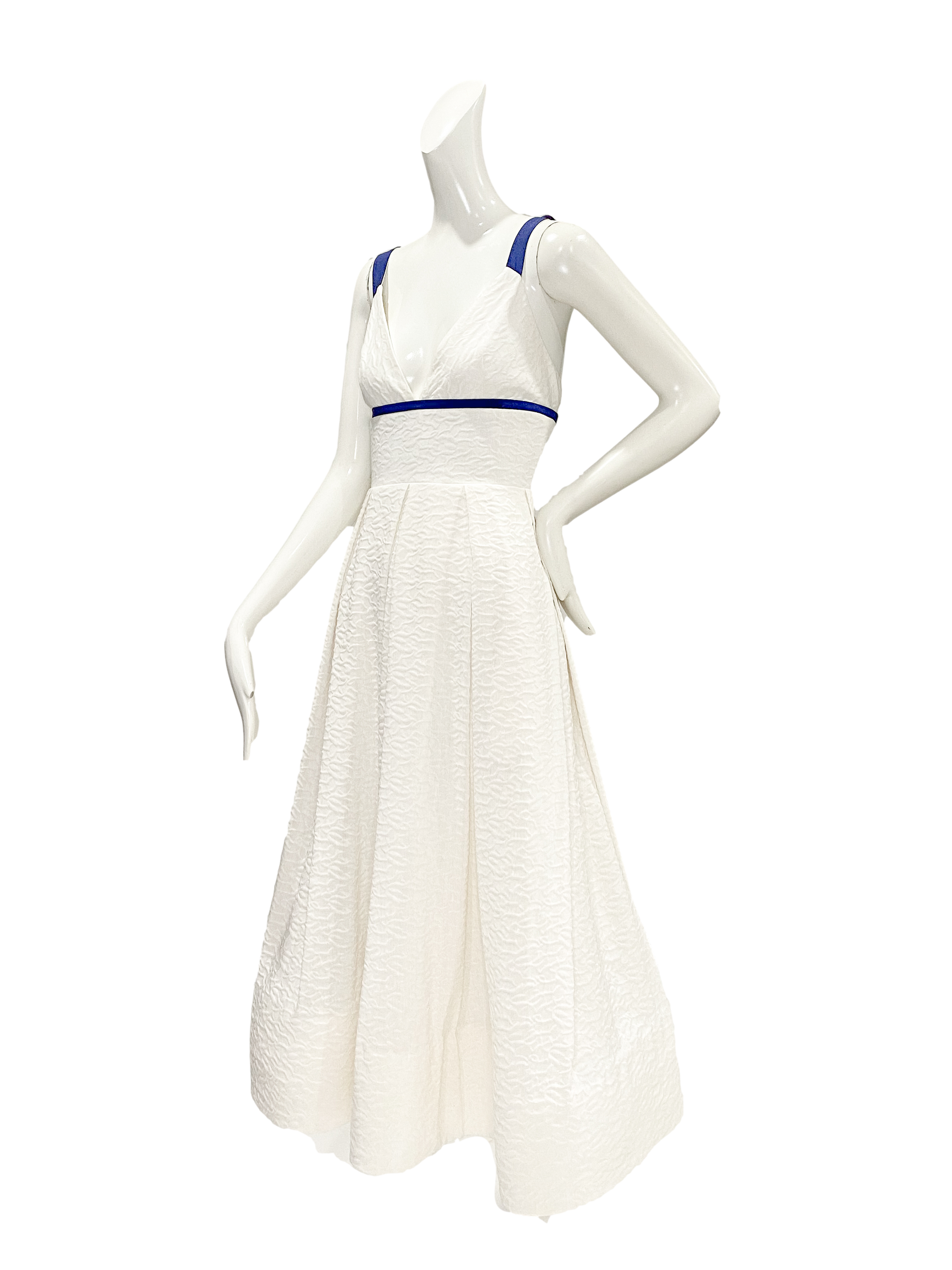 Tome Dress | Nautical White and Navy 2 Tome Dress | Nautical White and Navy 2
