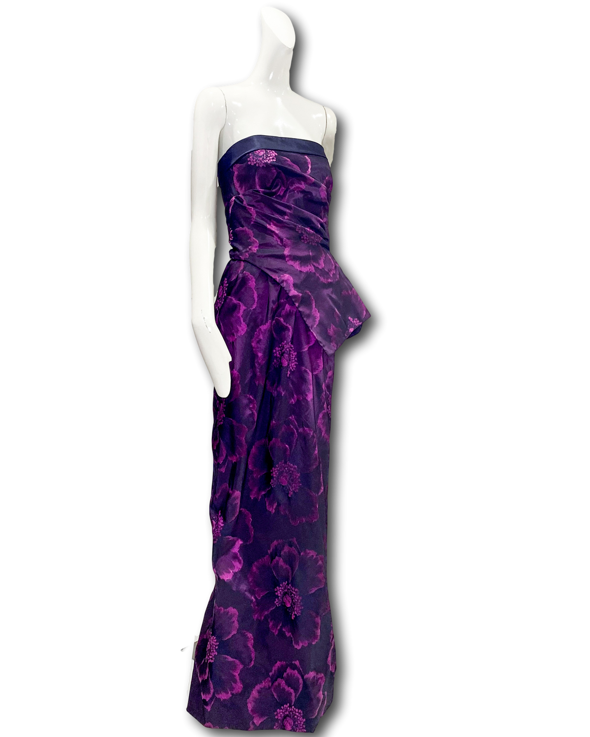 Rampage Gown | Plum Floral