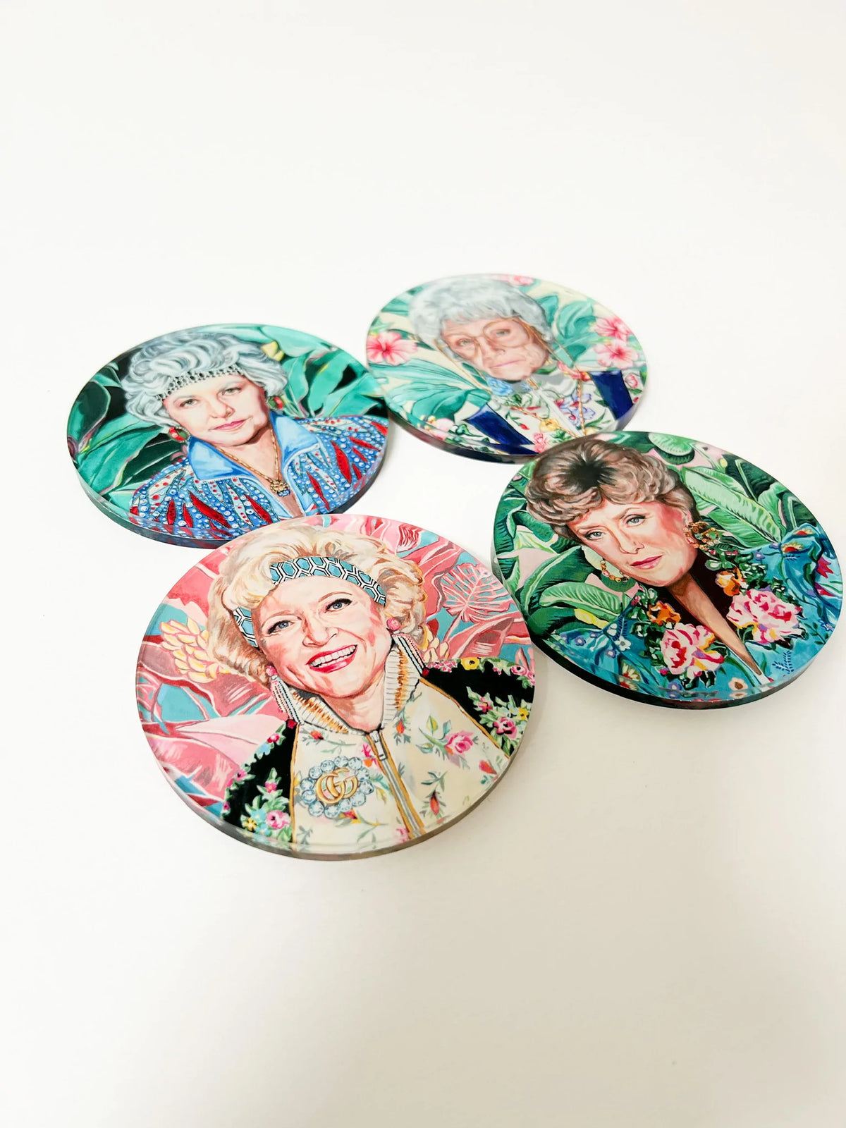 Golden Gals Set of 4 Coasters | Tart by Taylor