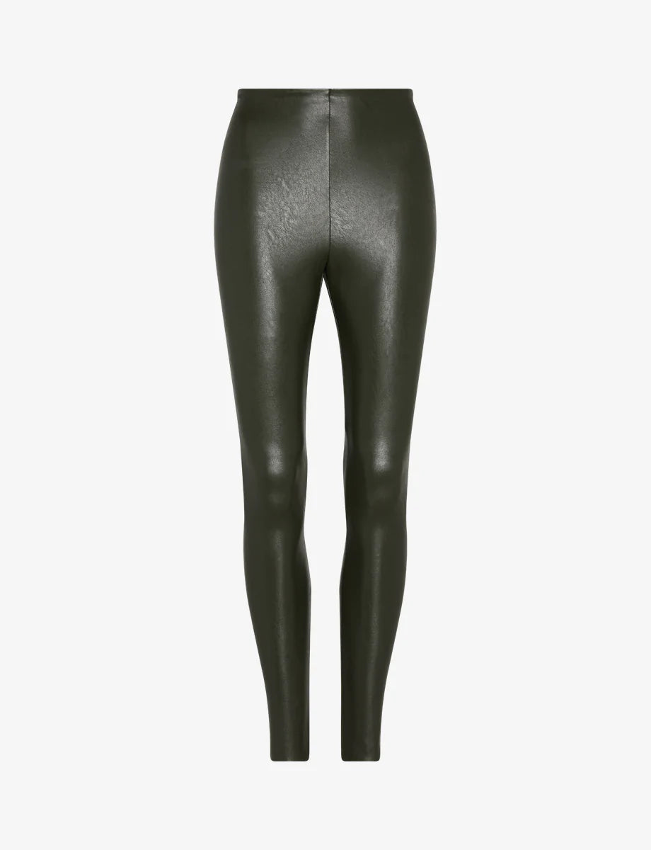 Faux Leather Leggings With Perfect Control Available at David