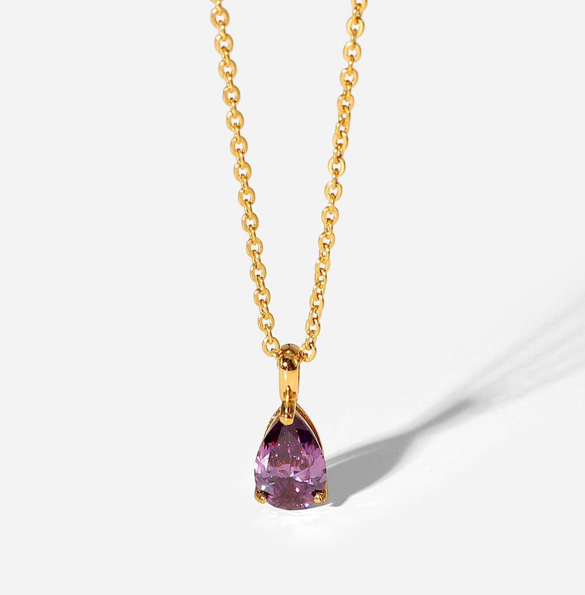 Necklace | Provence Amethyst Pendant | Kriya Veda