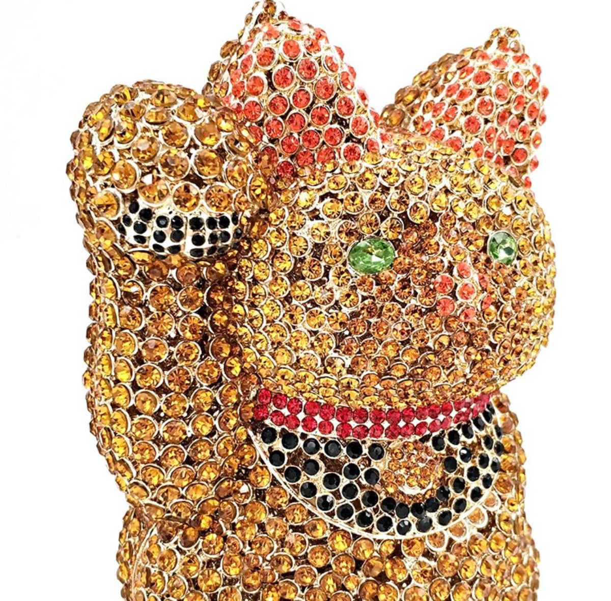 Swarovski Crystal Clutch - &quot;Beconing Cat&quot; | SIBYLLA DELPHICA