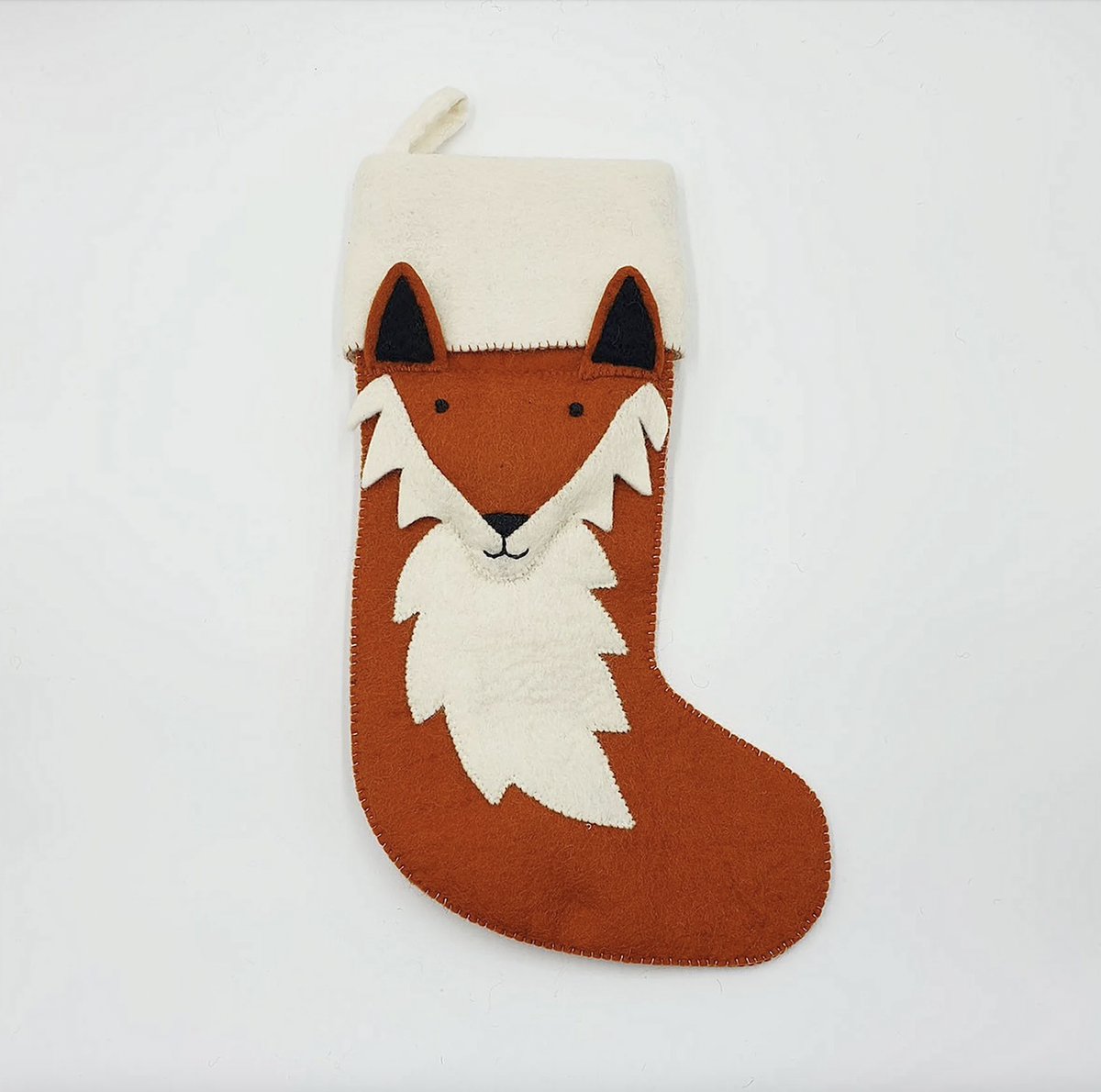 Finlay Fox Christmas Stocking | Sew Heart Felt