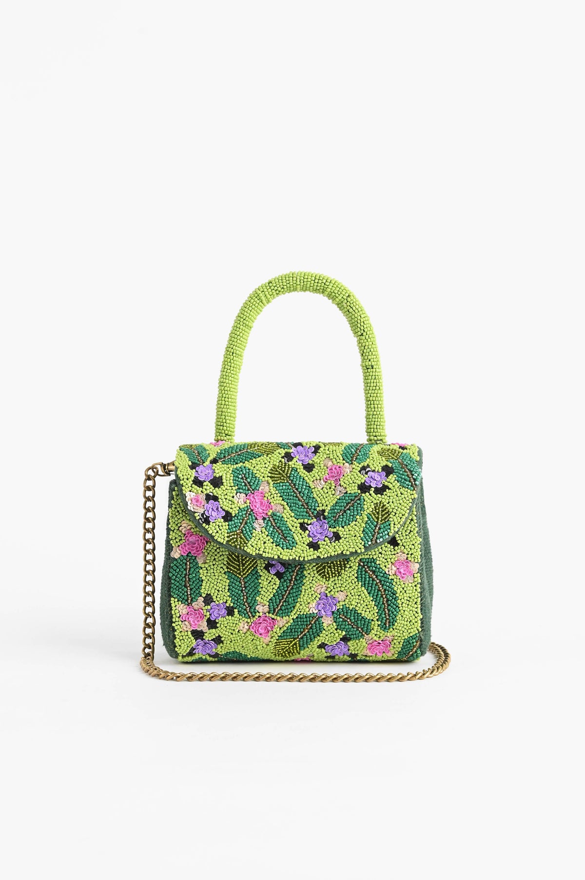Asian Jasmine Floral Embellished Bag | America &amp; Beyond