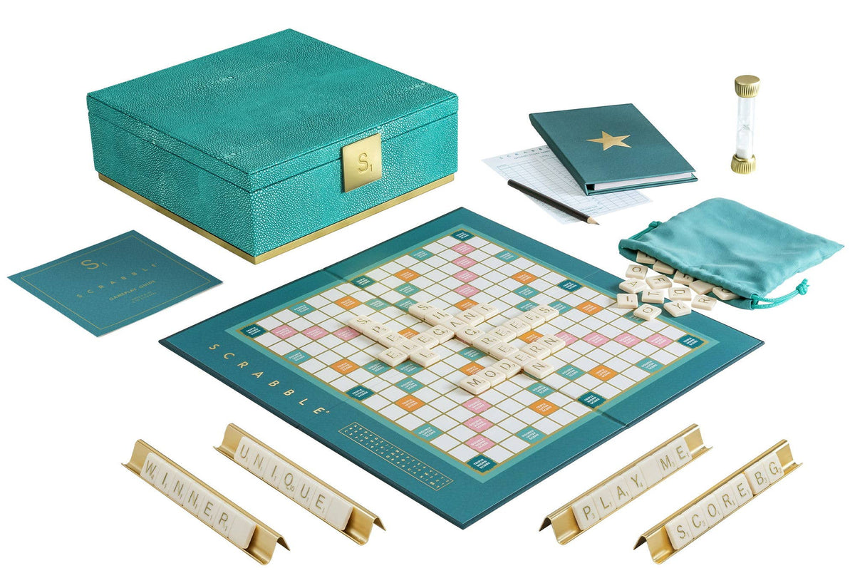 Scrabble Del Mar Shagreen Edition | WS Game Company