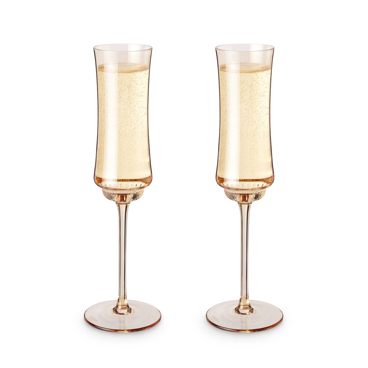 Tulip Champagne Flute in Amber | Twine