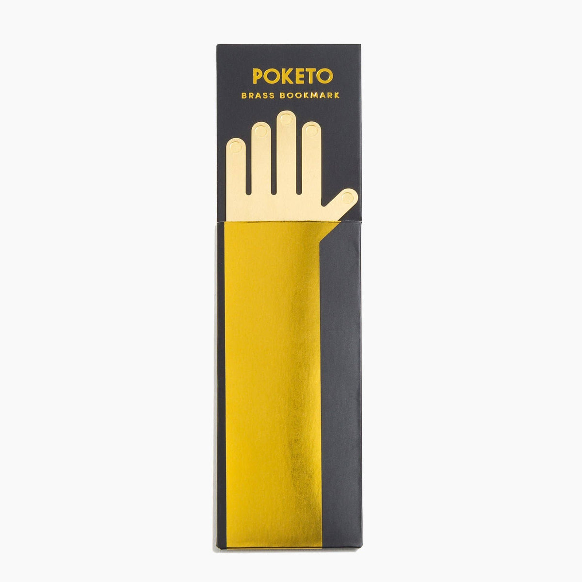 Brass Bookmark in Hand | Poketo